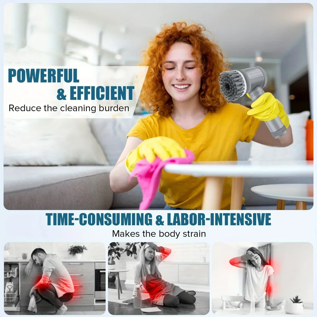 Dulzeo Spin Scrubber Cordless Power Cleaning Brush